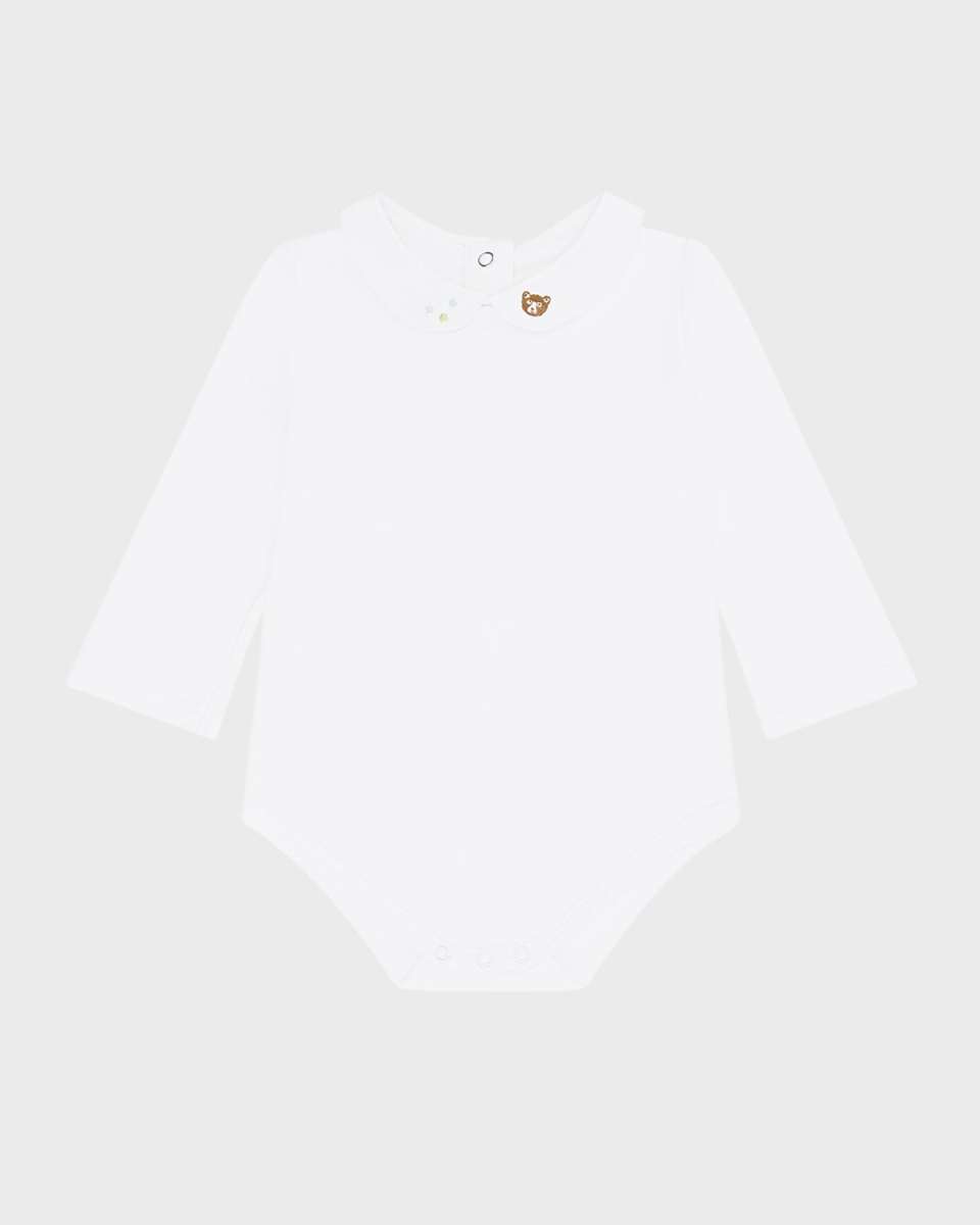 Kid's Little Bear Embroidered Bodysuit, Size 3M-